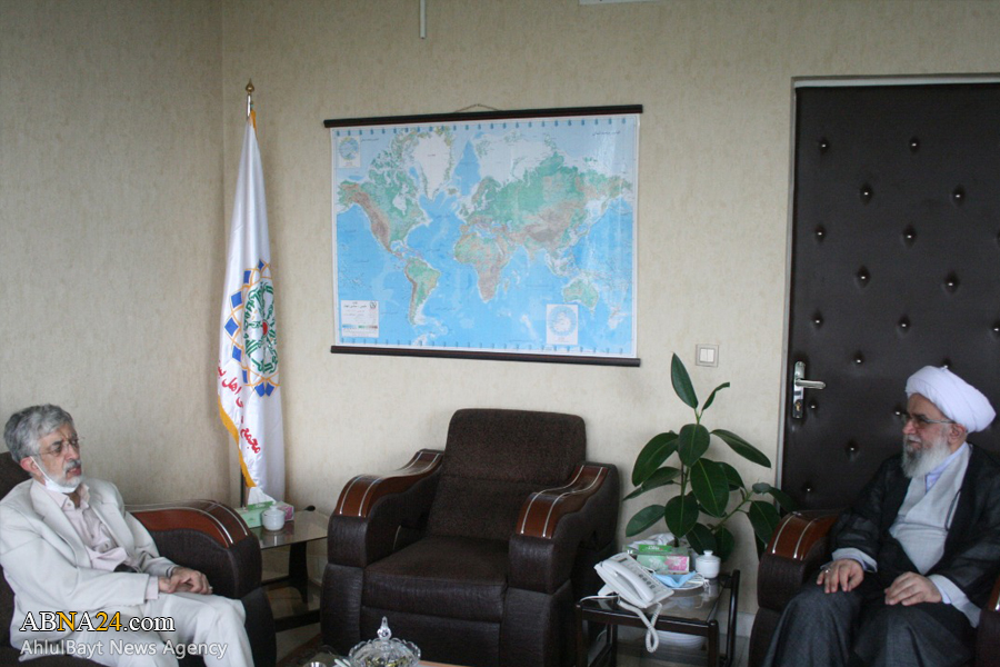 عکس خبری/ دیدار دکتر حداد عادل با دبیرکل مجمع جهانی اهل‌بیت(ع)