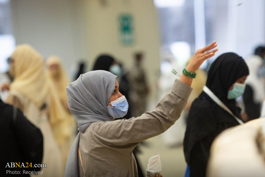 عکس خبری/ مراسم رمی جمرات در شرایط کرونایی