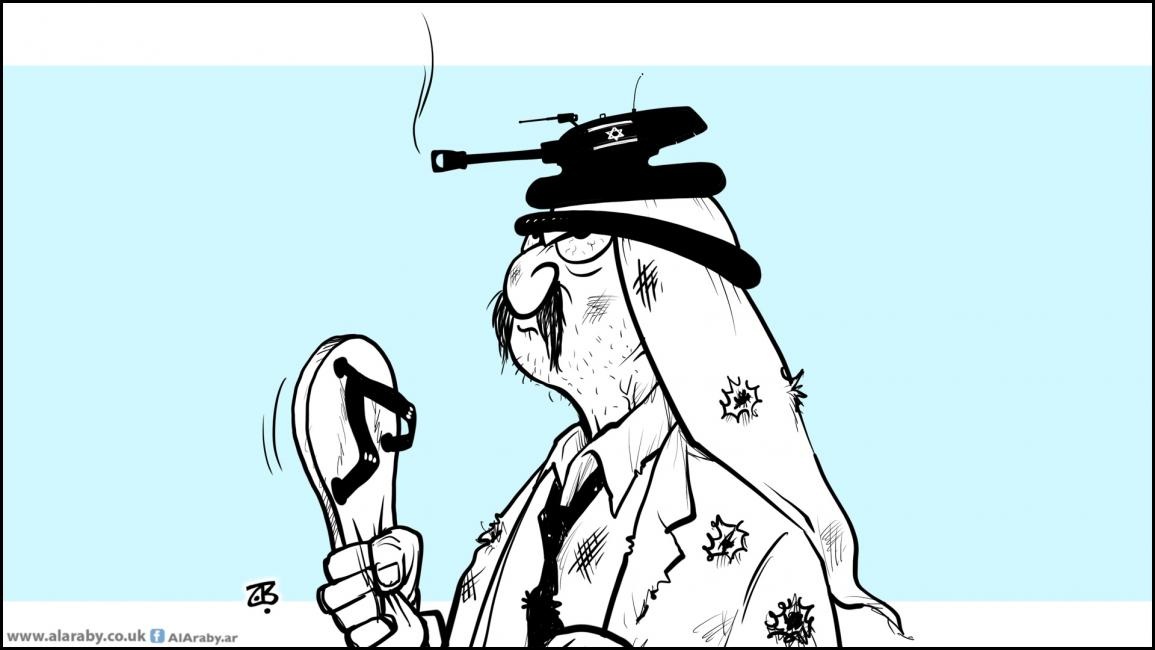 کاریکاتور/ ارتباط اسرائیل و کشورهای عربی