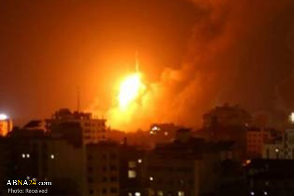 حمله هواپیماهای جنگی رژیم صهیونیستی به نوار غزه 