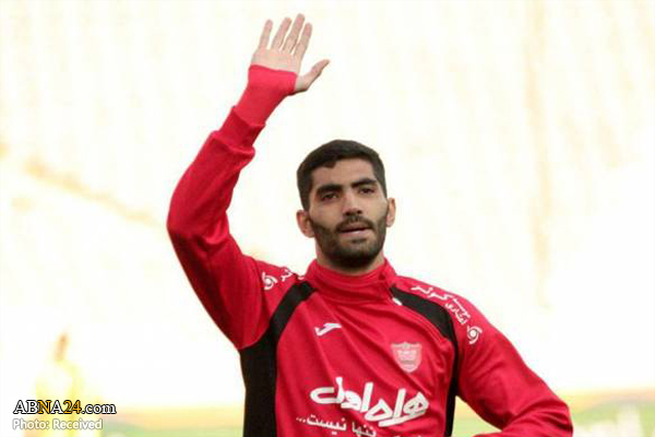 مدافع پرسپولیس به کمپین "ما ملت امام حسینیم" پیوست + عکس