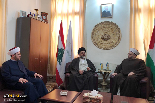 دیدار نماینده مجمع جهانی اهل بیت(ع) با دبیرکل جنبش امت لبنان 