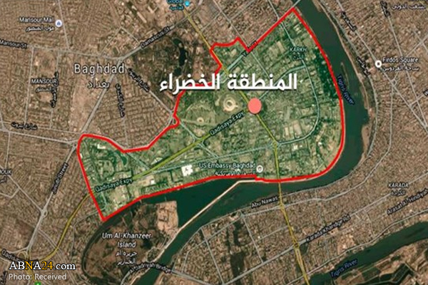 حمله راکتی به سفارت آمریکا در بغداد