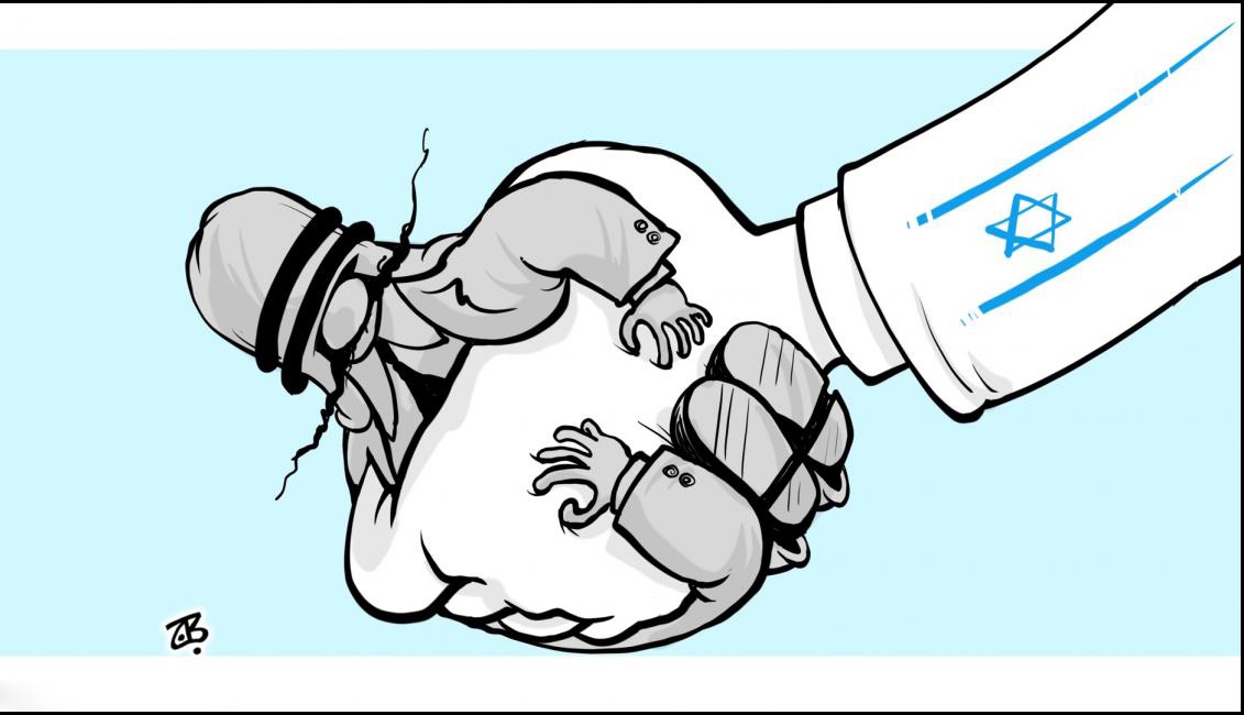 کاریکاتور/ توافق صلح ابراهیم