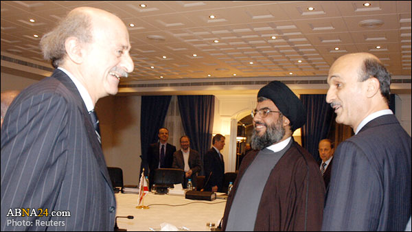 تکذیب سخنان "سمیر جعجع" درباره آمادگی ۱۵ هزار نیرو برای جنگ با حزب‌الله!