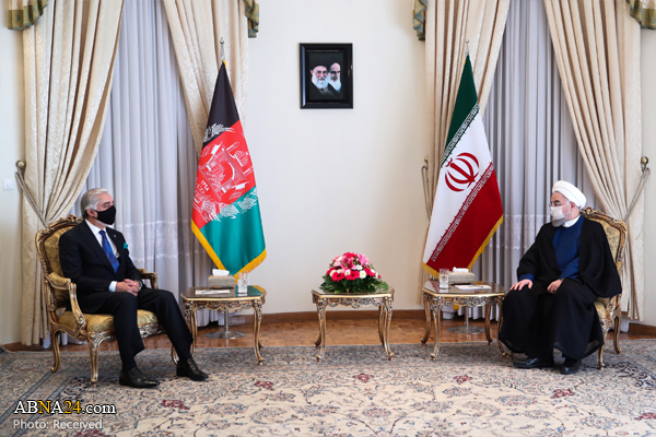 روحانی: راه حل مشکلات افغانستان مذاکرات سیاسی بین الافغانی است 