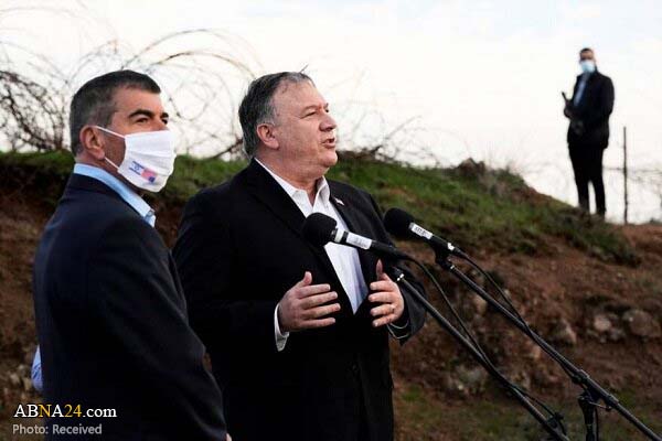 سوریه بازدید پمپئو از جولان اشغالی را محکوم کرد 