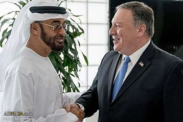رایزنی وزیر خارجه آمریکا با ولی‌عهد ابوظبی با محوریت ایران