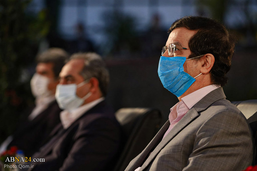 عکس خبری/ آیین بهره‌برداری و آغاز عملیات اجرایی ۱۵ پروژه بزرگ قم