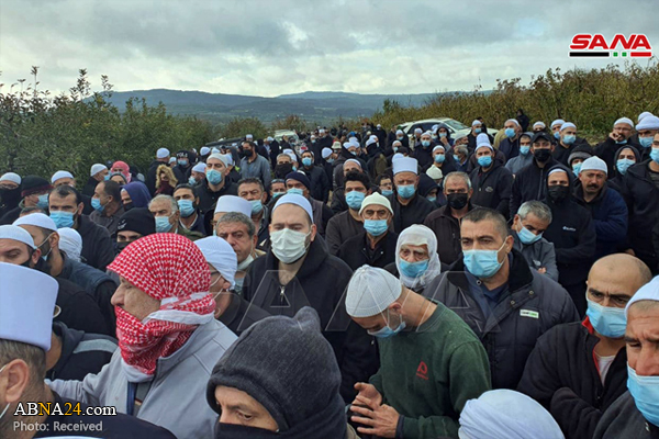 رژیم صهیونیستی ورودی جولان اشغالی را بست + عکس

