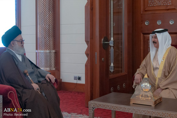 خبرگزاری بحرین از دیدار علامه سید عبدالله غریفی با پادشاه این کشور خبر داد

