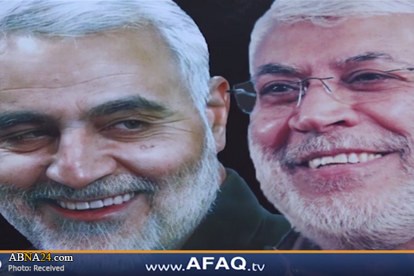 ویدیو/ تزیین خیابان‌های عراق به تصاویر سرداران شهید