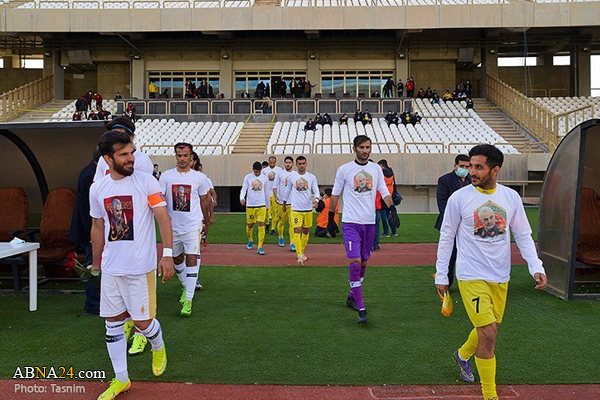 دربی شیراز با یاد سردار دلها + تصاویر