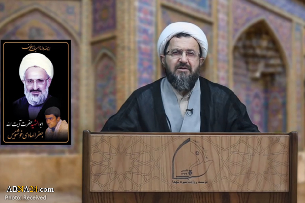 مراسم بزرگداشت مجازی اربعین ارتحال آیت‌الله جعفر الهادی (خوشنویس) برگزار شد/ ماندگاری: مرحوم خوشنویس عمر خود را برای اعتلای کلمه الله و تبلیغ مکتب اهل‌بیت(ع) صرف کرد 