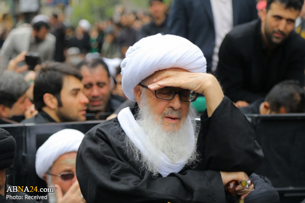 برنامه عزاداری شهادت حضرت زهرا(س) در دفتر آیت الله وحید خراسانی

