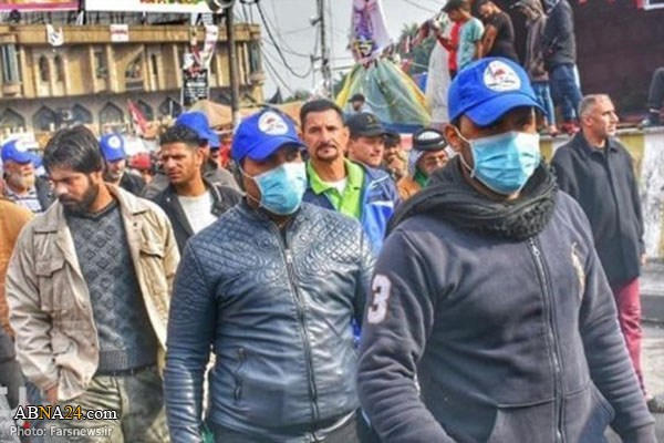 آماده باش نیروهای گروه سرایا السلام برای دفاع از بقاع متبرکه عراق