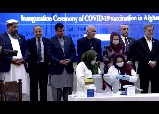 تزریق واکسن هندی کرونا در افغانستان آغاز شد