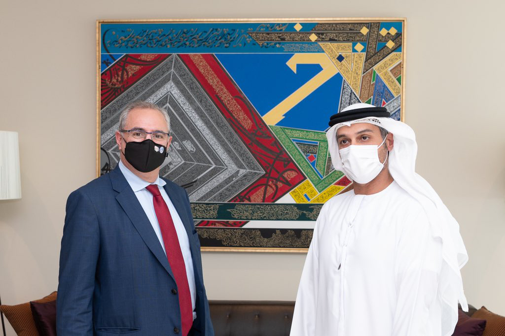 اولین سفیر امارات وارد اراضی اشغالی شد

