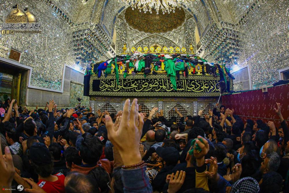 برگزاری مراسم سالروز شهادت امام موسی کاظم(ع) در کاظمین + تصاویر