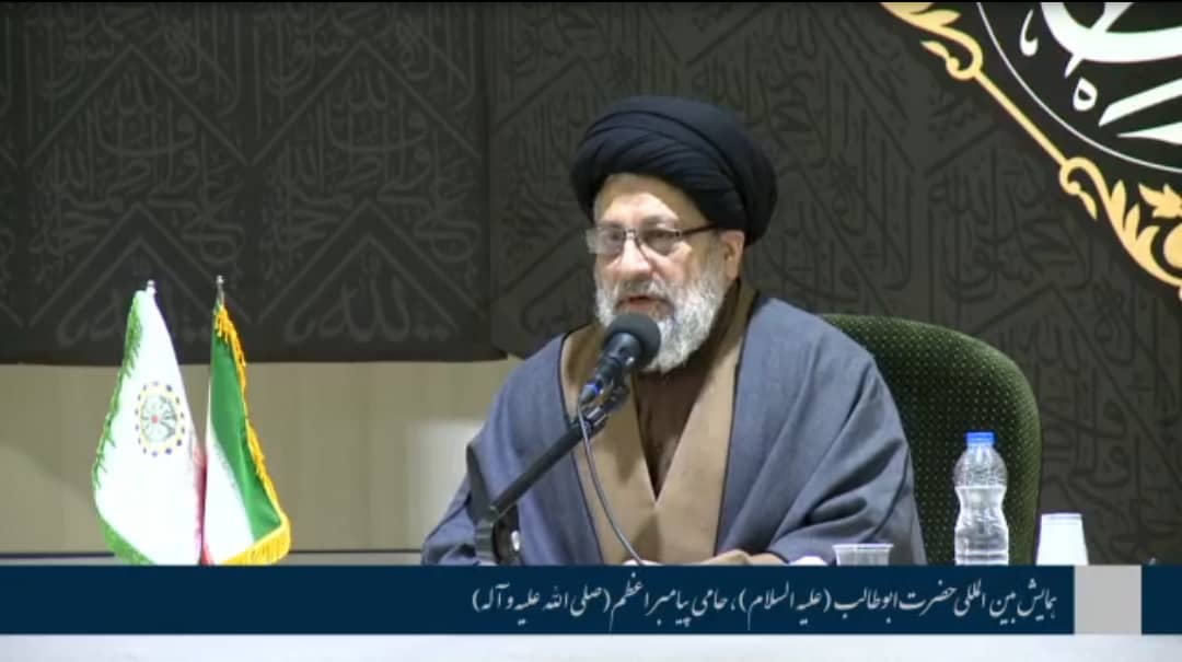 سیدمنذر حکیم: حضرت ابوطالب(ع) قبل و بعد از بعثت در تمام صحنه‌ها از رسول خدا(ص) دفاع کرد