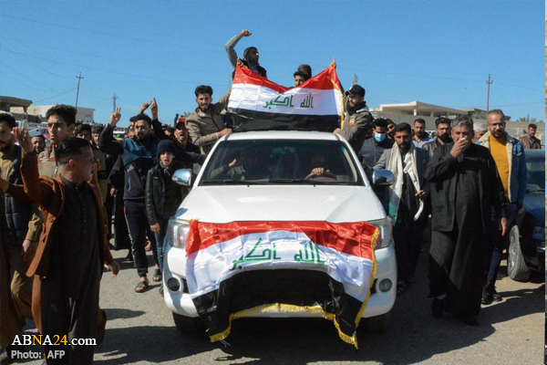 تشییع پیکر ۷ عضو خانواده عراقی کشته شده در حمله داعش + تصاویر