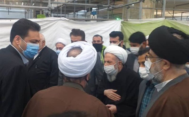 همسر آیت ‌الله ری‌شهری در حرم حضرت عبدالعظیم(ع) به خاک سپرده شد
