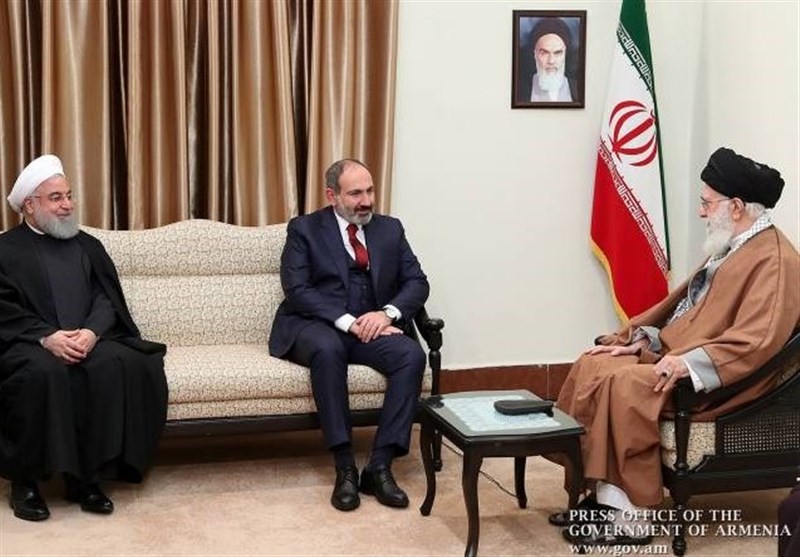 تبریک نوروزی نخست وزیر ارمنستان به مقام معظم رهبری و رئیس جمهور
