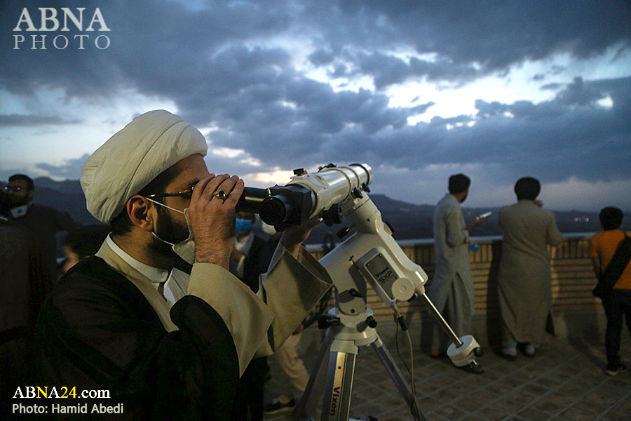 گزارش تصویری/ استهلال ماه شوال در قم