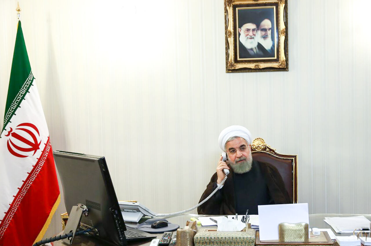 دکتر روحانی: ایران امنیت و ثبات عراق را امنیت خود می‌داند/ آمریکا در مبارزه با تروریسم بازی دو گانه‌ای دارد
