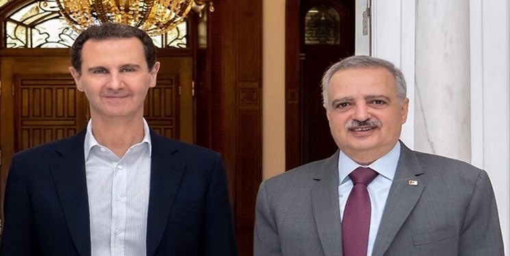 رئیس حزب دموکراتیک لبنان با بشار اسد دیدار کرد 