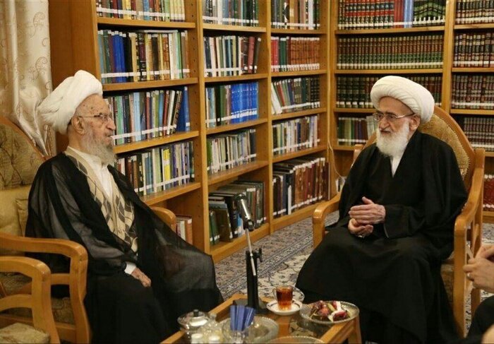 پیام تسلیت آیت الله نوری همدانی به آیت الله مکارم شیرازی

