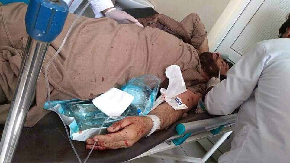 اعتراض در بدخشان به خشونت کشیده شد + تصاویر