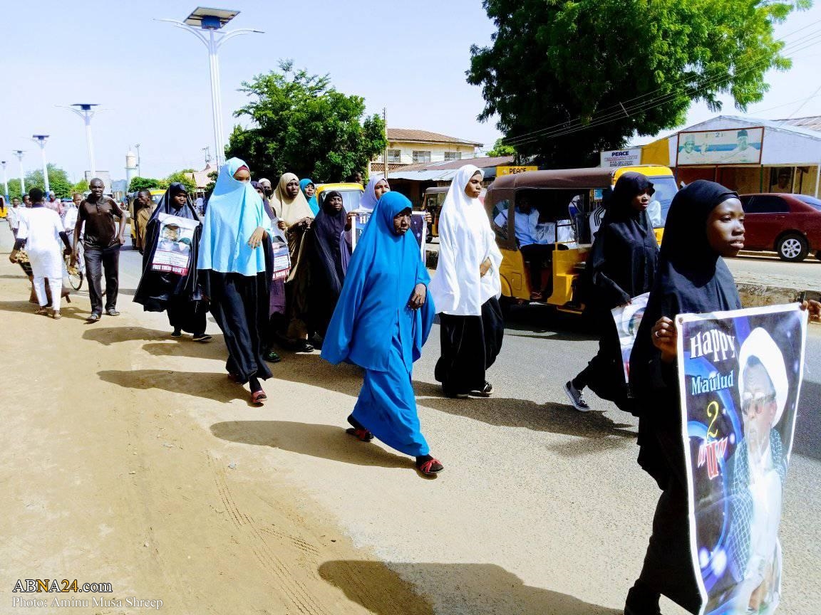 گزارش تصویری/ تظاهرات مردم شهر پوتیسکام برای آزادی شیخ زاکزاکی