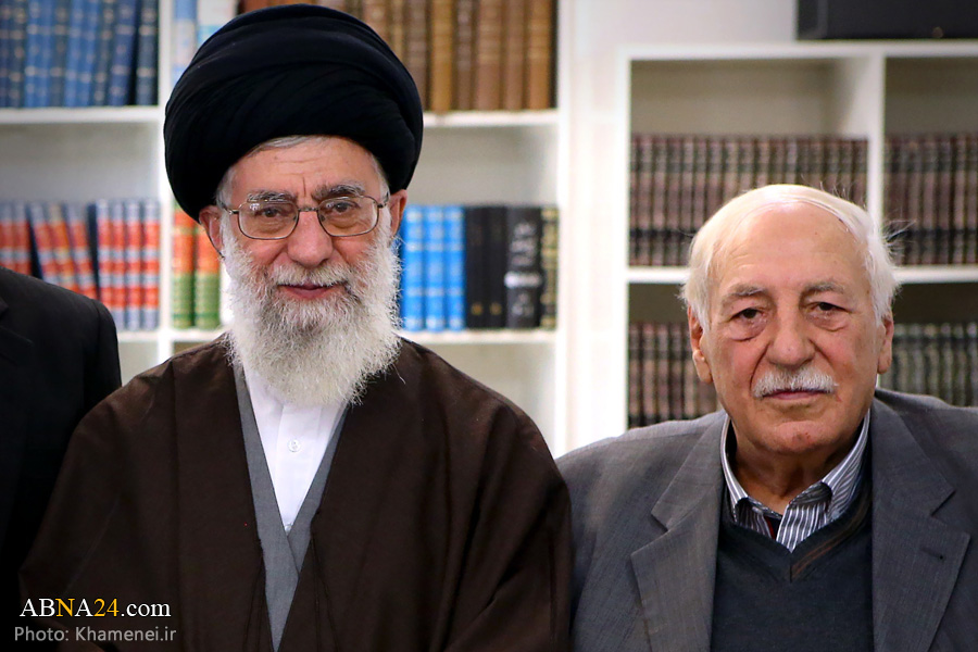 عکس خبری/ تصاویری از احمد جبرائیل در کنار رهبر انقلاب