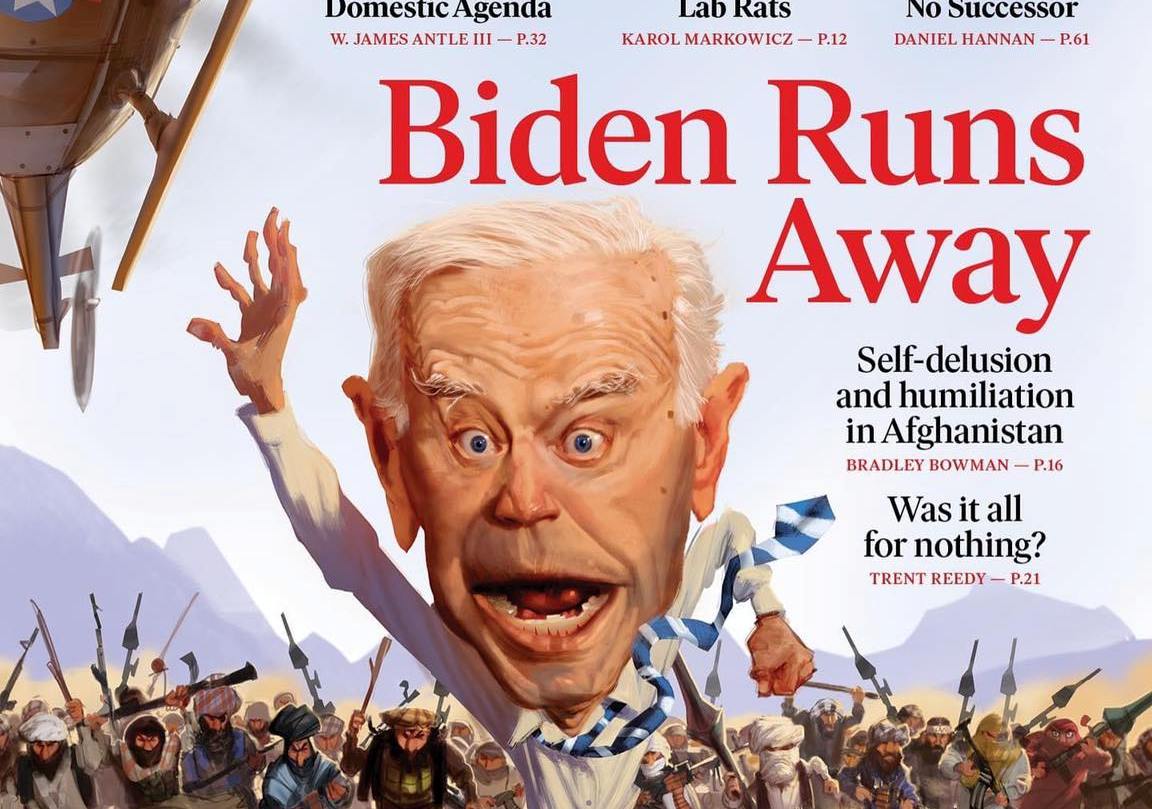 کاریکاتور/ فرار بایدن از افغانستان