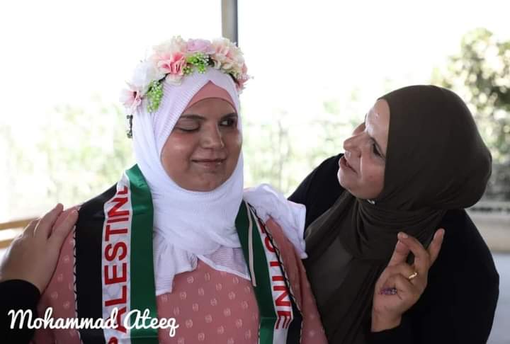 آزادی زن اسیر فلسطینی پس از پنج سال اسارت + عکس
