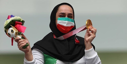 تقدیر از ساره جوانمردی برای قهرمانی همراه با حفظ حجاب
