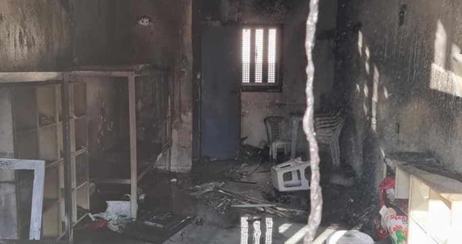 اسرای فلسطینی زندان النقب را به آتش کشیدند
