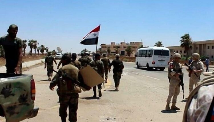 استقرار ارتش سوریه در مرز‌های جولان اشغالی پس از ۸ سال
