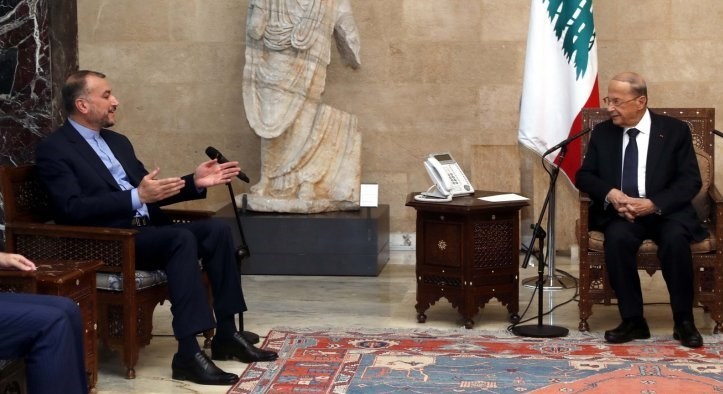امیرعبداللهیان در دیدار با میشل عون: ایران همواره کنار لبنان ایستاده است
