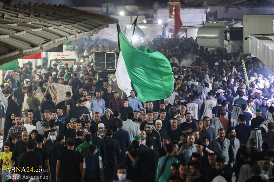 گزارش تصویری/ حضور زائران در شهر سامراء در ایام شهادت امام حسن عسکری(ع)