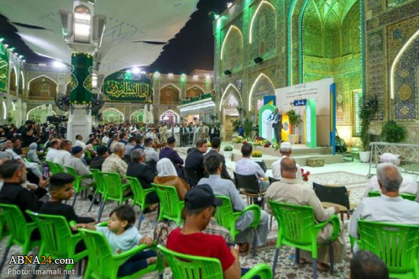 گزارش تصویری/ جشنواره میلاد نور در حرم امام علی(ع)