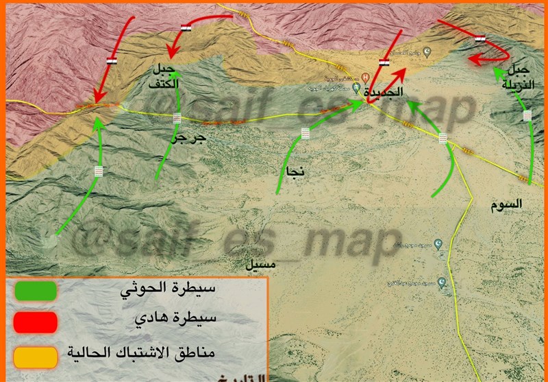 مرکز شهرستان الجوبه در استان مأرب آزاد شد
