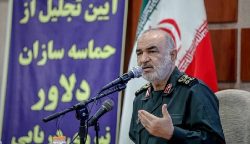  واکنش سرلشکر سلامی به تقابل دریایی سپاه با ناوگان جنگی ارتش آمریکا 