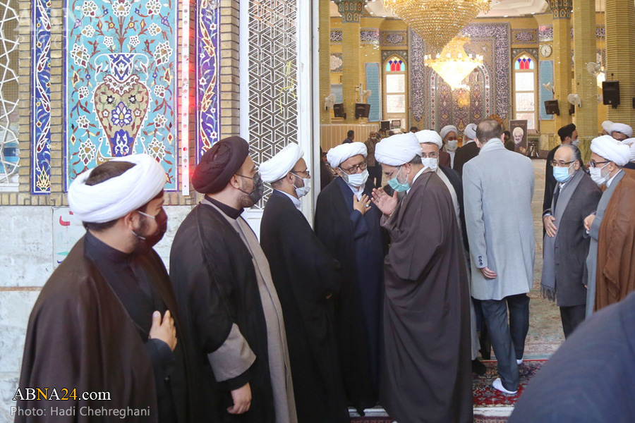 گزارش تصویری/ مراسم نخستین سالگرد ارتحال آیت‌الله جعفر الهادی(خوشنویس) در قم