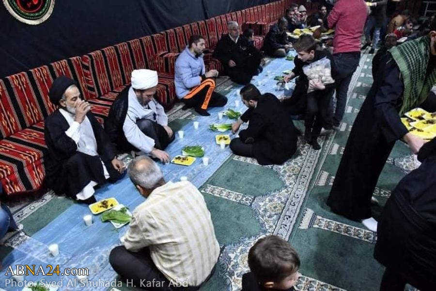 گزارش تصویری/ مراسم عزاداری رحلت حضرت معصومه(س) در حمص