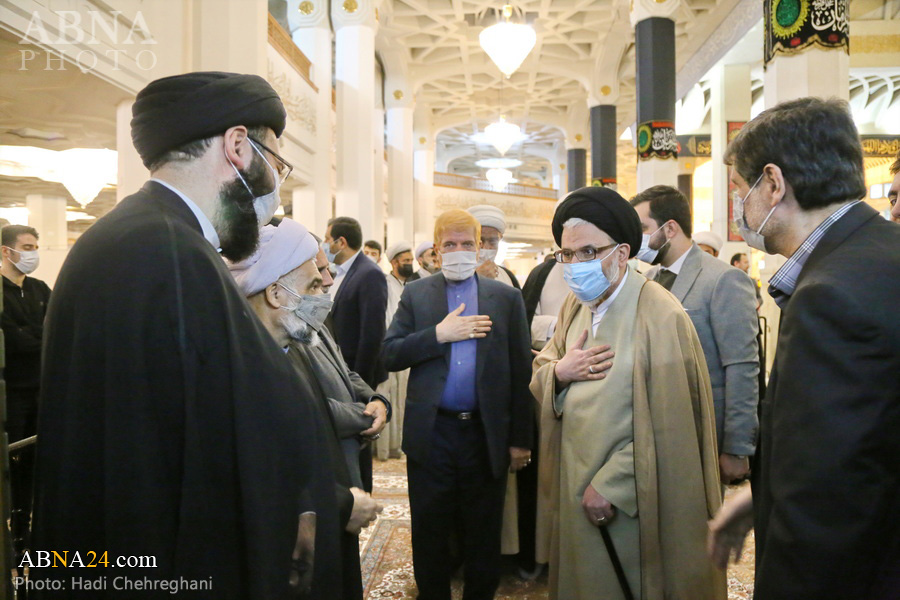 گزارش تصویری/ مراسم سالگرد مرحوم آیت‌الله هاشمی شاهرودی در قم - ۱