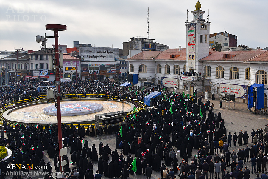 گزارش تصویری/ اجتماع نهم دی 1400 در "رشت" با سخنرانی آیت‌الله خاتمی