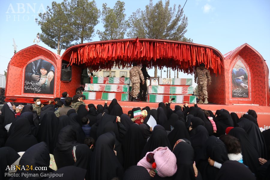 گزارش تصویری/ حضور کاروان اهالی بهشت در شهرهای دولت آباد، خورزوق و دستگرد