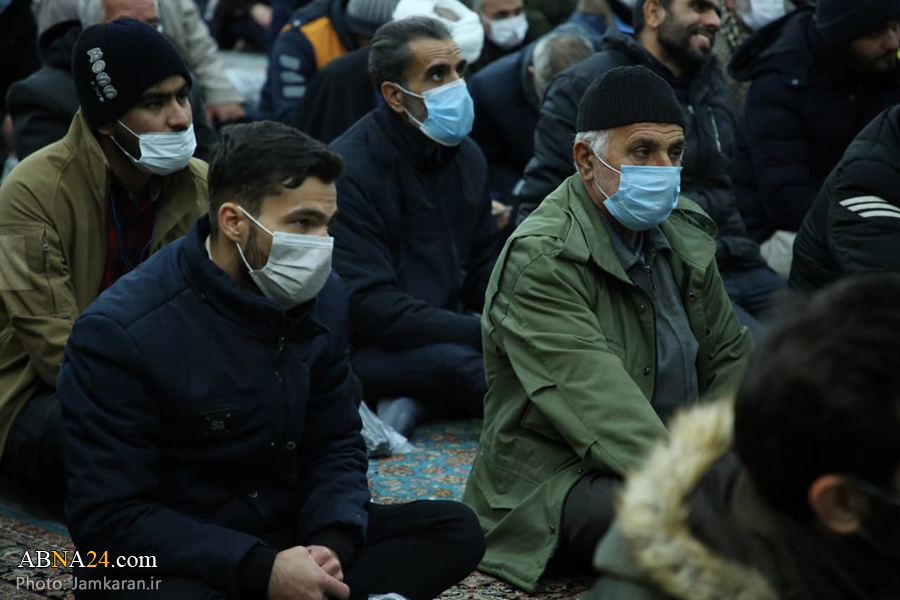 عکس خبری/ زمزمه دعای ندبه در مسجد مقدس جمکران